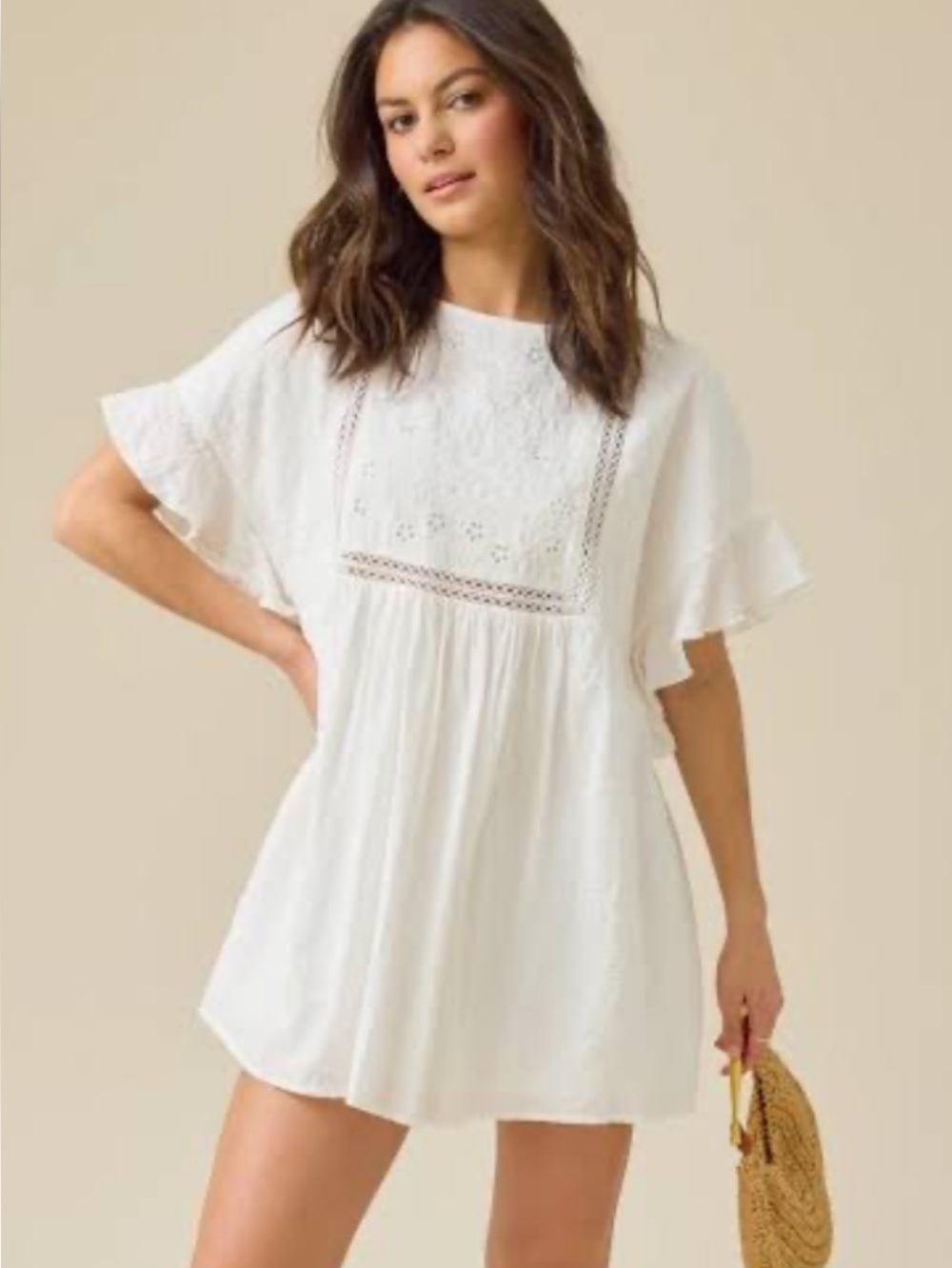 Altar’d State Amberlyn Embroidered Dress/Tunic NWT